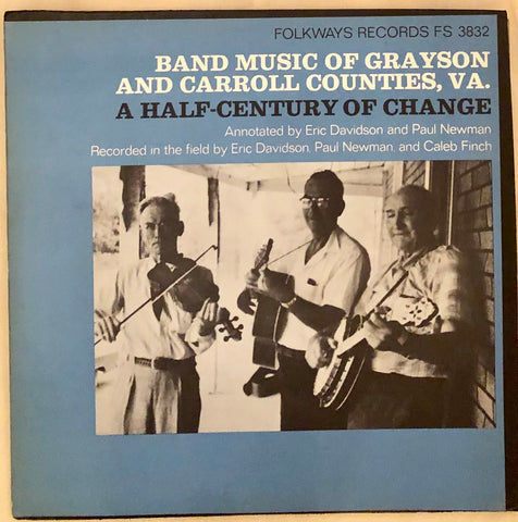 Band Music Of Grayson And Carrol Counties, VA.: A Half-Century Of Change