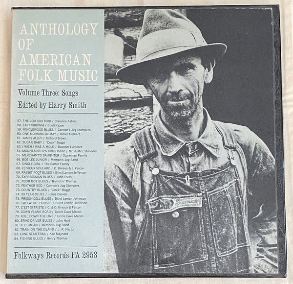 Anthology Of American Folk Music Volume Three: Songs SOLD OUT