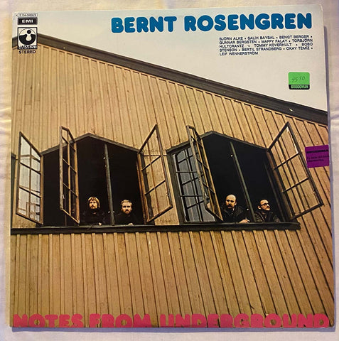 Bernt Rosengren - Notes From Underground SOLD OUT
